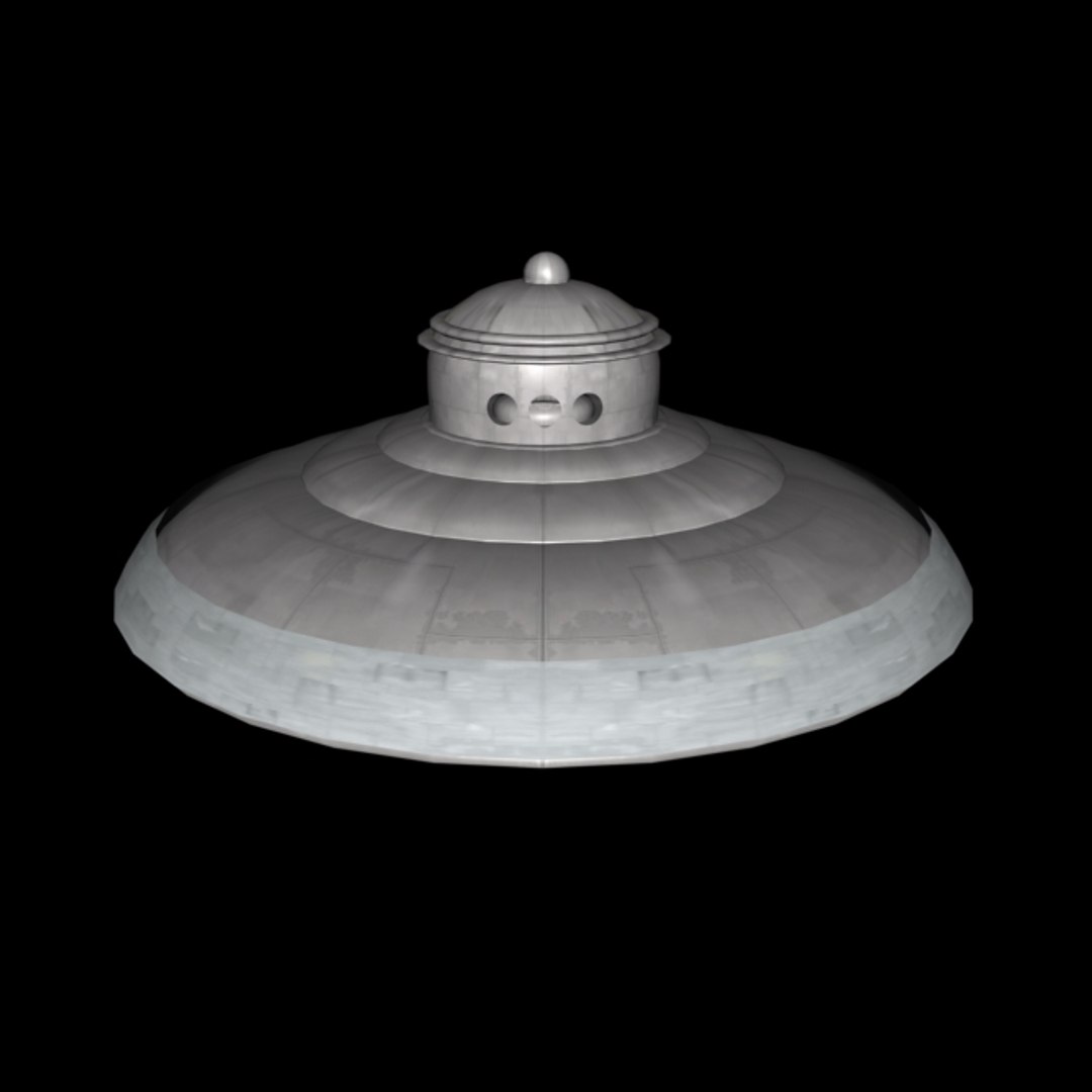 3d Model Adamski Flying Saucer