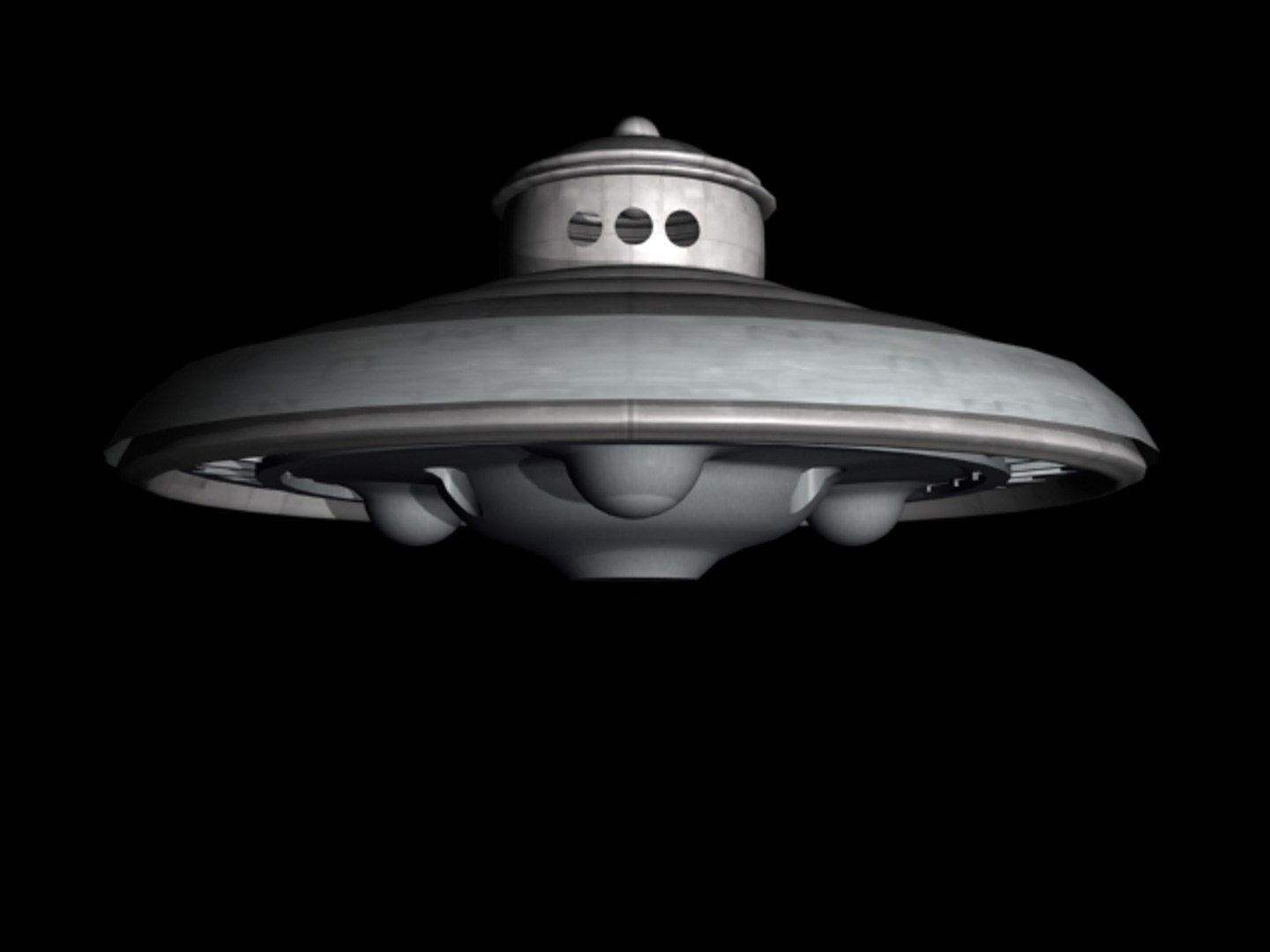 3d Model Adamski Flying Saucer