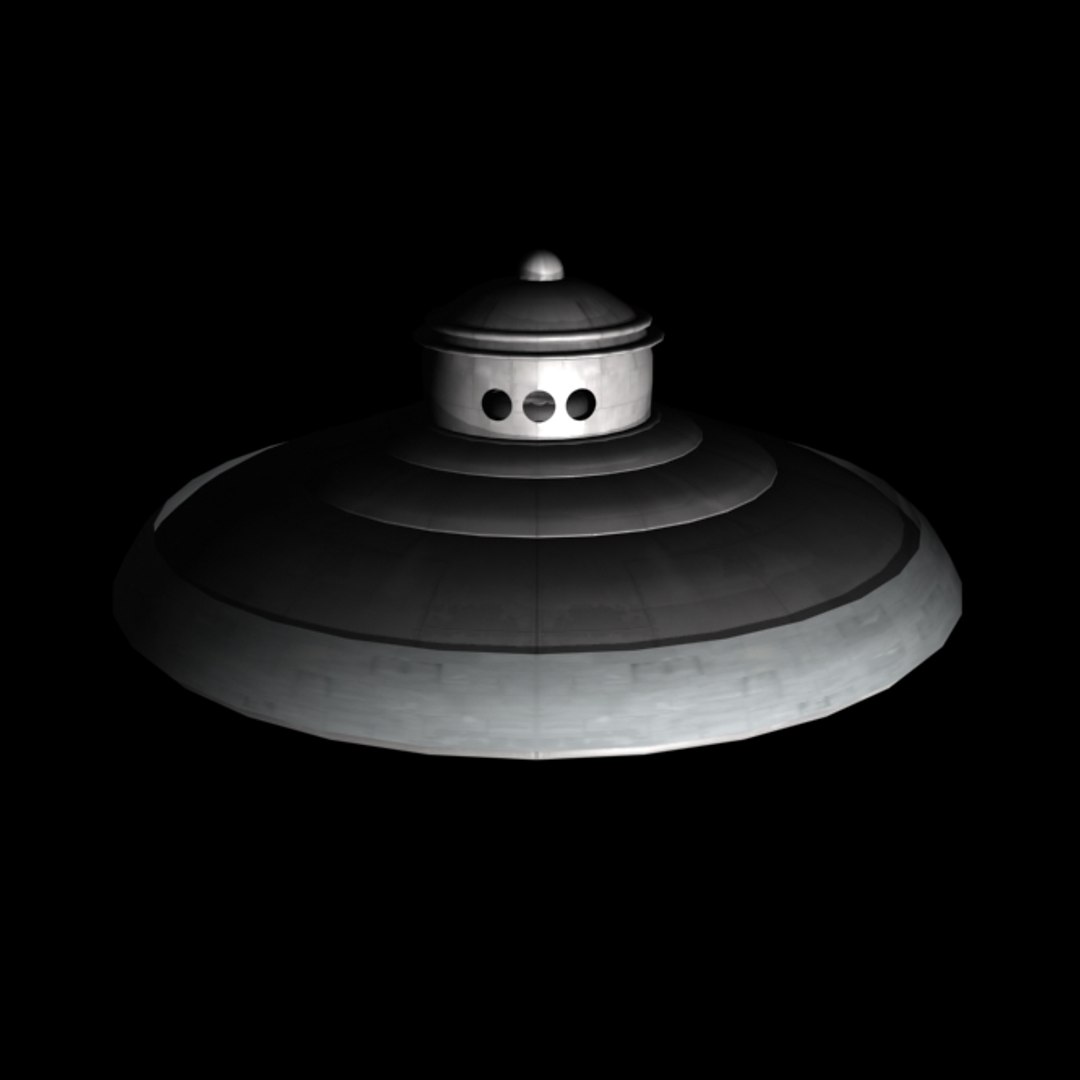 3d Model Adamski Flying Saucer