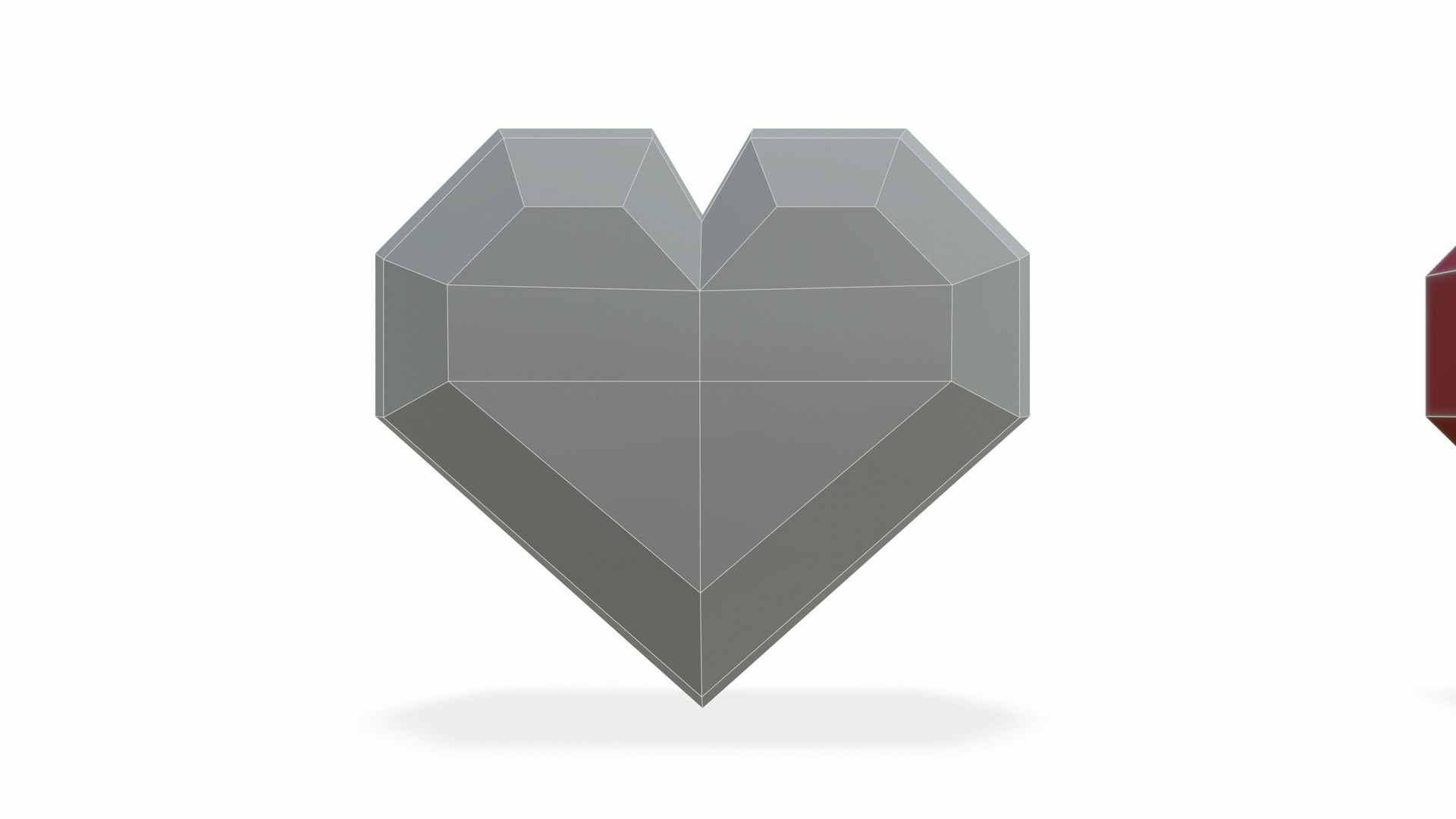 3D Model Box Heart - TurboSquid 1683640