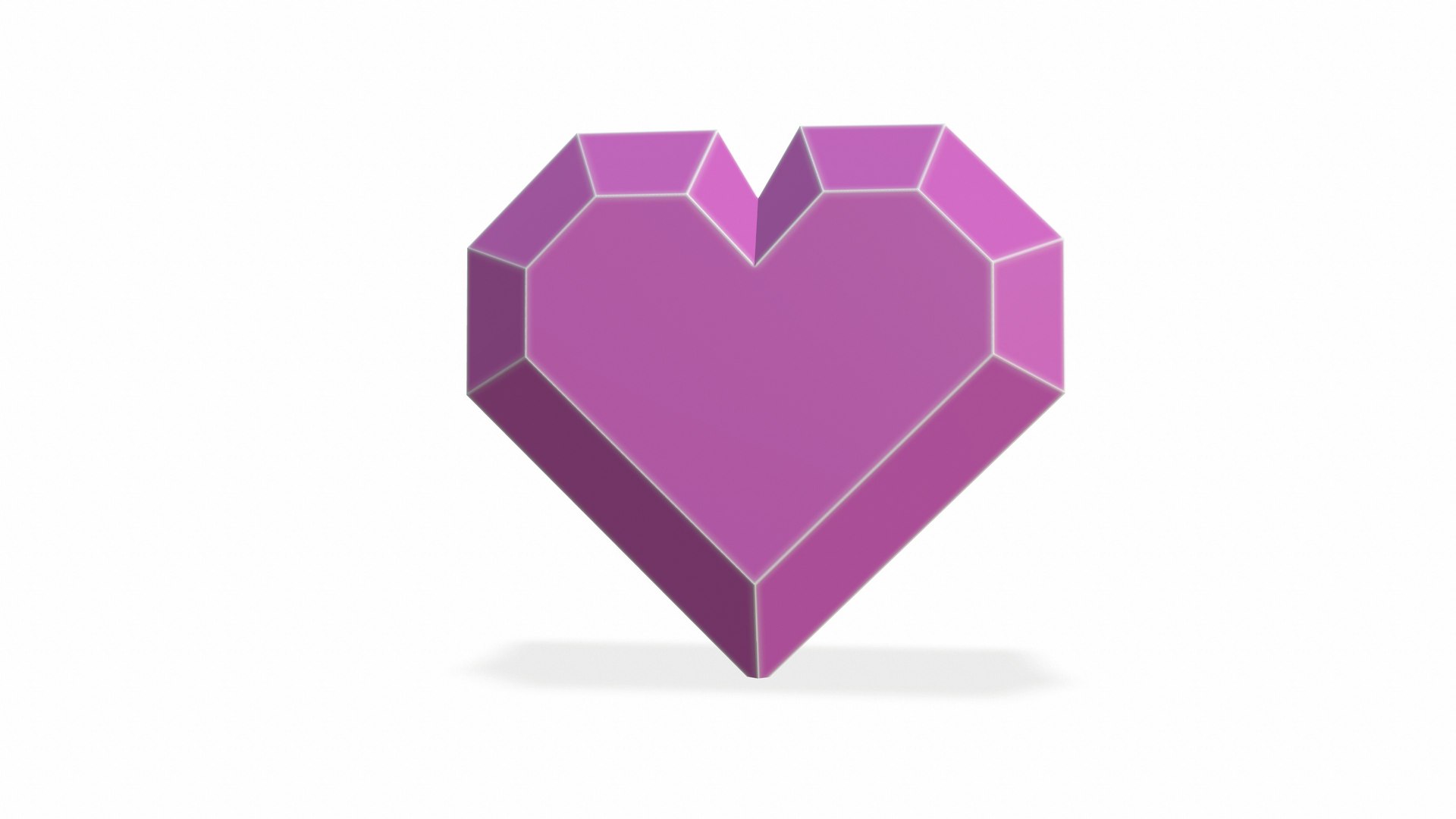 3D Model Box Heart - TurboSquid 1683640