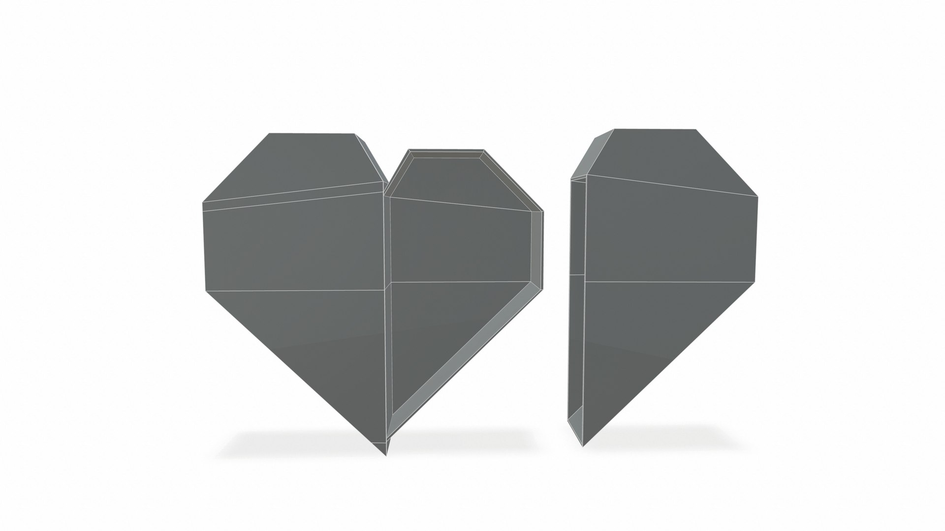 3D Model Box Heart - TurboSquid 1683640