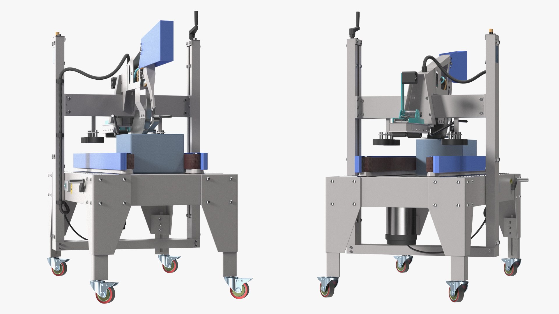 Carton Box Packing Machine Blue Rigged For Cinema 4D Model - TurboSquid ...