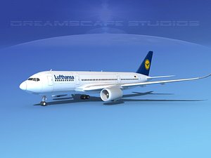 airbus a350 3d model