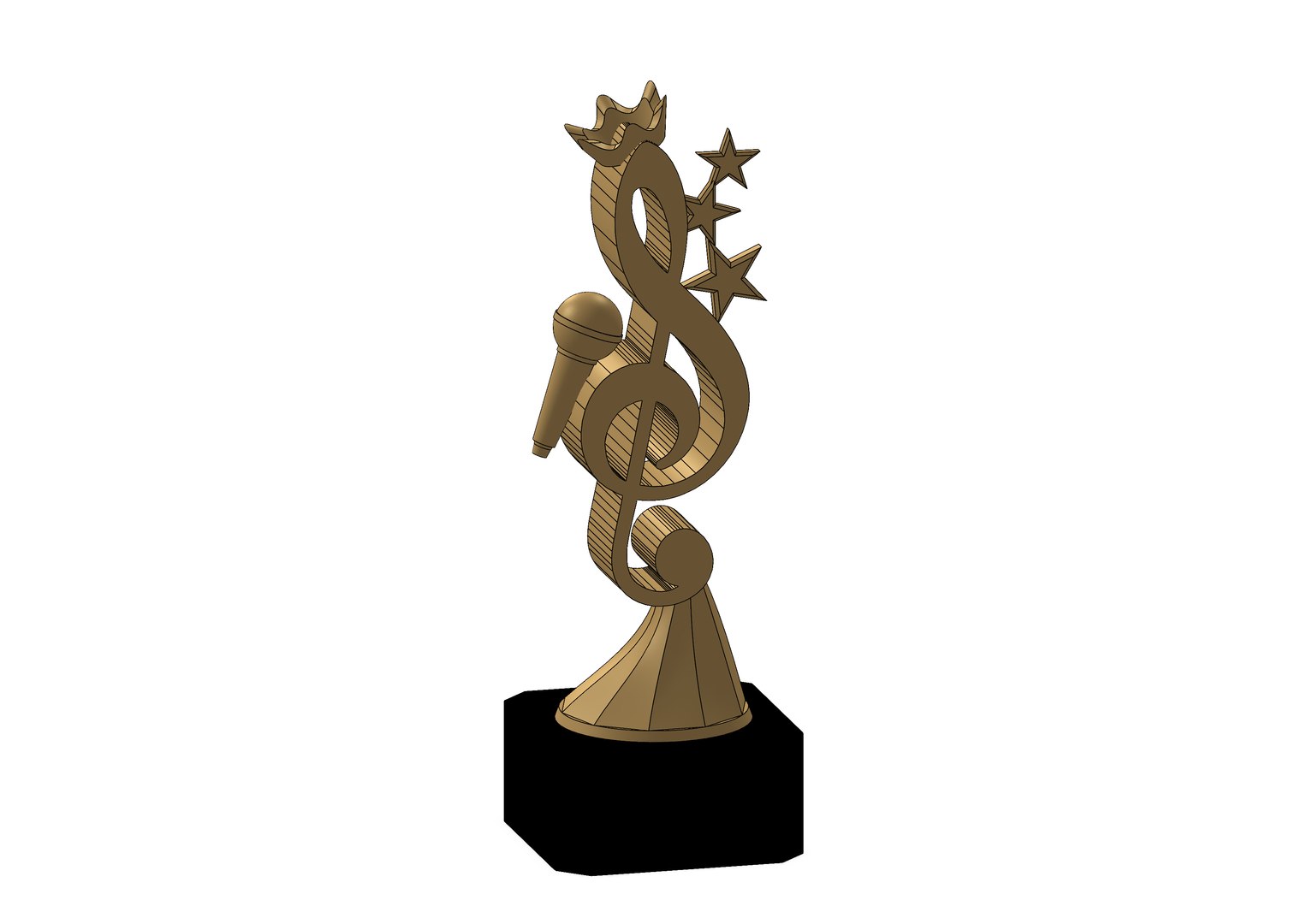 Music Award Model - TurboSquid 2312209