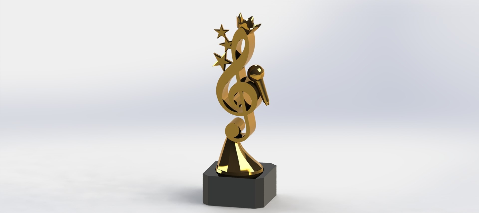 Music Award Model - TurboSquid 2312209
