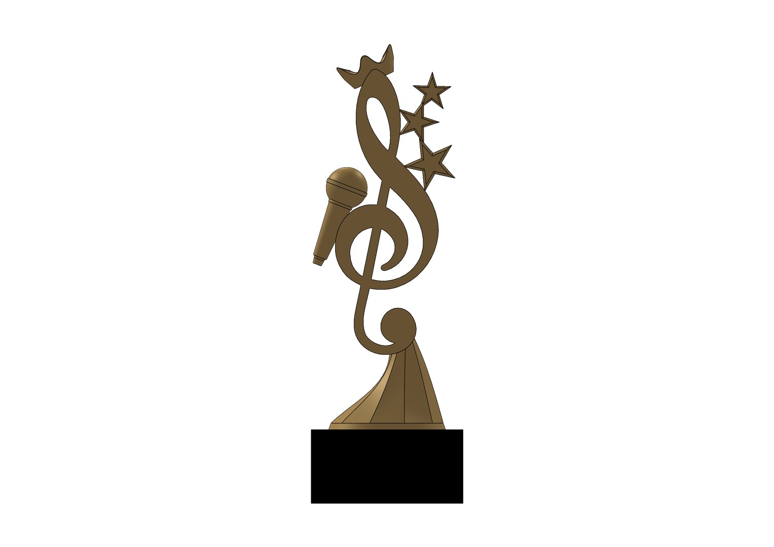 Music Award Model - TurboSquid 2312209