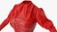 3D model Blouse with Corset Leather 3