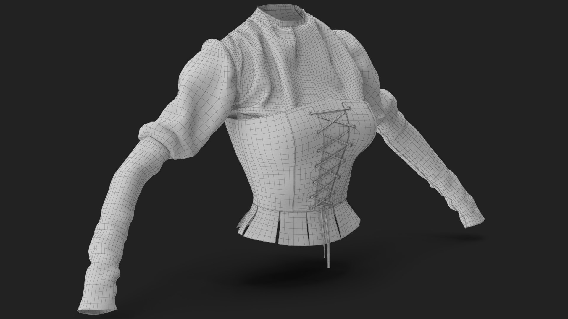 3D model Blouse with Corset Leather 3 https://p.turbosquid.com/ts-thumb/gd/ozCU4h/SQ/wireframe_03/jpg/1694616594/1920x1080/fit_q87/35ae1d3123add761af3673c385df7ddbdf6acc57/wireframe_03.jpg
