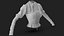 3D model Blouse with Corset Leather 3