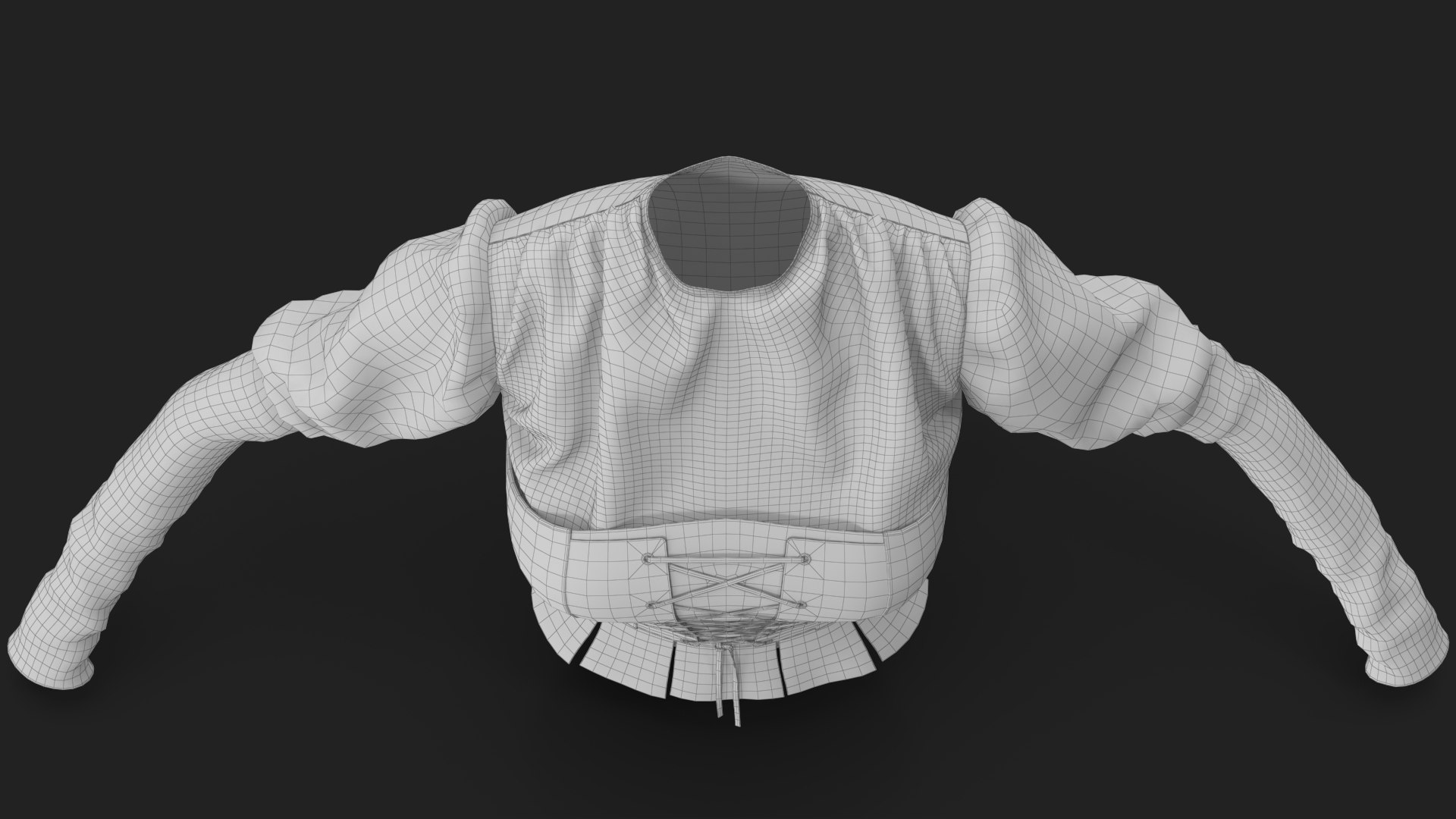 3D model Blouse with Corset Leather 3 https://p.turbosquid.com/ts-thumb/gd/ozCU4h/UK/wireframe_13/jpg/1694616600/1920x1080/fit_q87/131d48af1a2511c525a3ad1b509eb52e1a9e30dc/wireframe_13.jpg