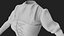 3D model Blouse with Corset Leather 3