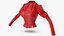 3D model Blouse with Corset Leather 3