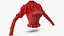 3D model Blouse with Corset Leather 3