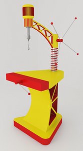 drilling machine 3d model