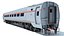 Voiture de train de voyageurs