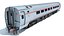 Voiture de train de voyageurs