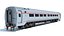 Voiture de train de voyageurs