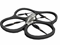 low poly ardrone