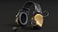 Casque tactique Comtak sur la tête