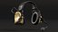Casque tactique Comtak sur la tête