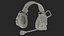 Casque tactique Comtak sur la tête
