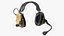 Casque tactique Comtak sur la tête