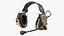 Casque tactique Comtak sur la tête