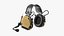 Casque tactique Comtak sur la tête