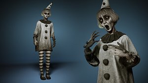 Dark Pierrot 3D model