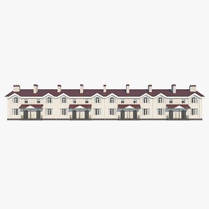 3ds max townhouse house