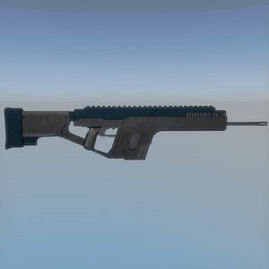 Assault rifle Sci-Fi gun