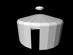 3dsmax buckminster fuller deployment house