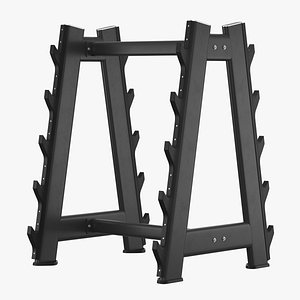 3D model E-7055 Barbell Rack