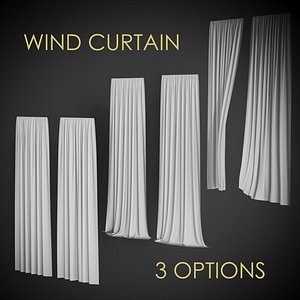 Wind Curtain 3D model