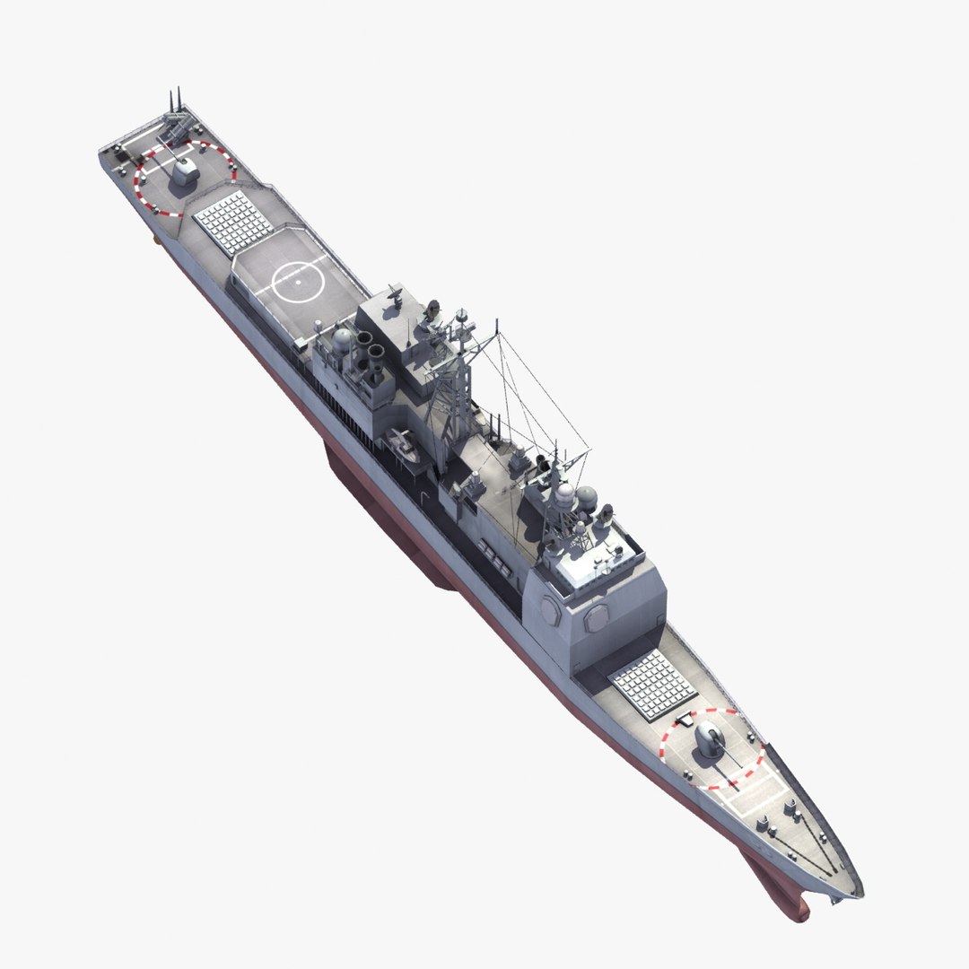 S 53 Ticonderoga 3d Model
