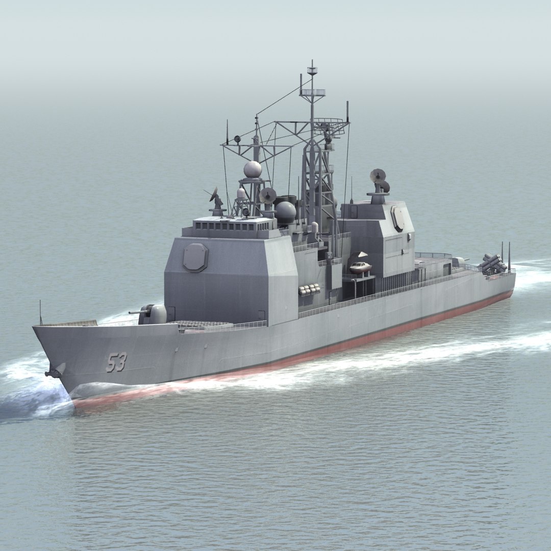 S 53 Ticonderoga 3d Model