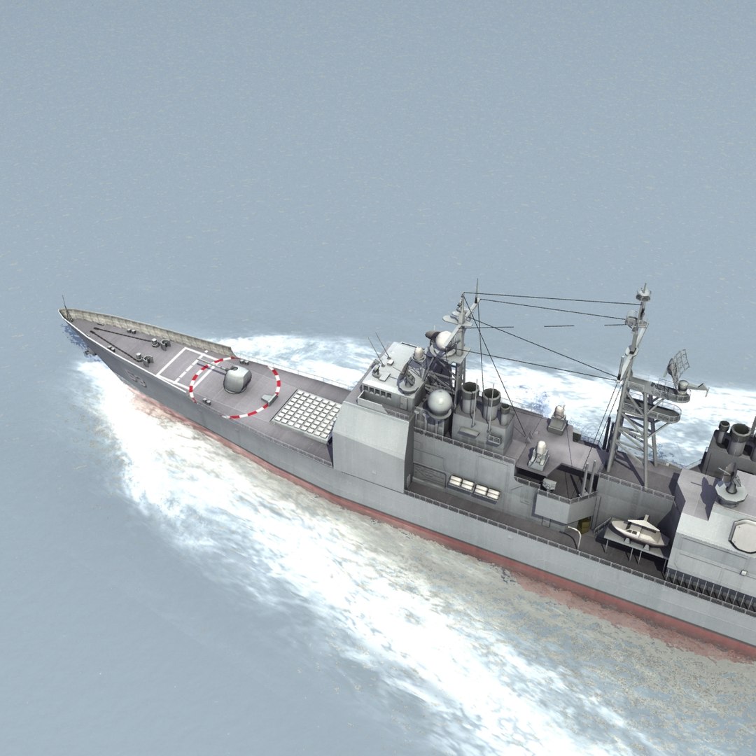 S 53 Ticonderoga 3d Model