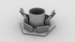 satellite antenna base