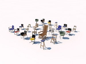 3ds max chair pack