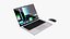 Apple MacBook Pro 14 Kollektion 2022 mit Magic Mouse