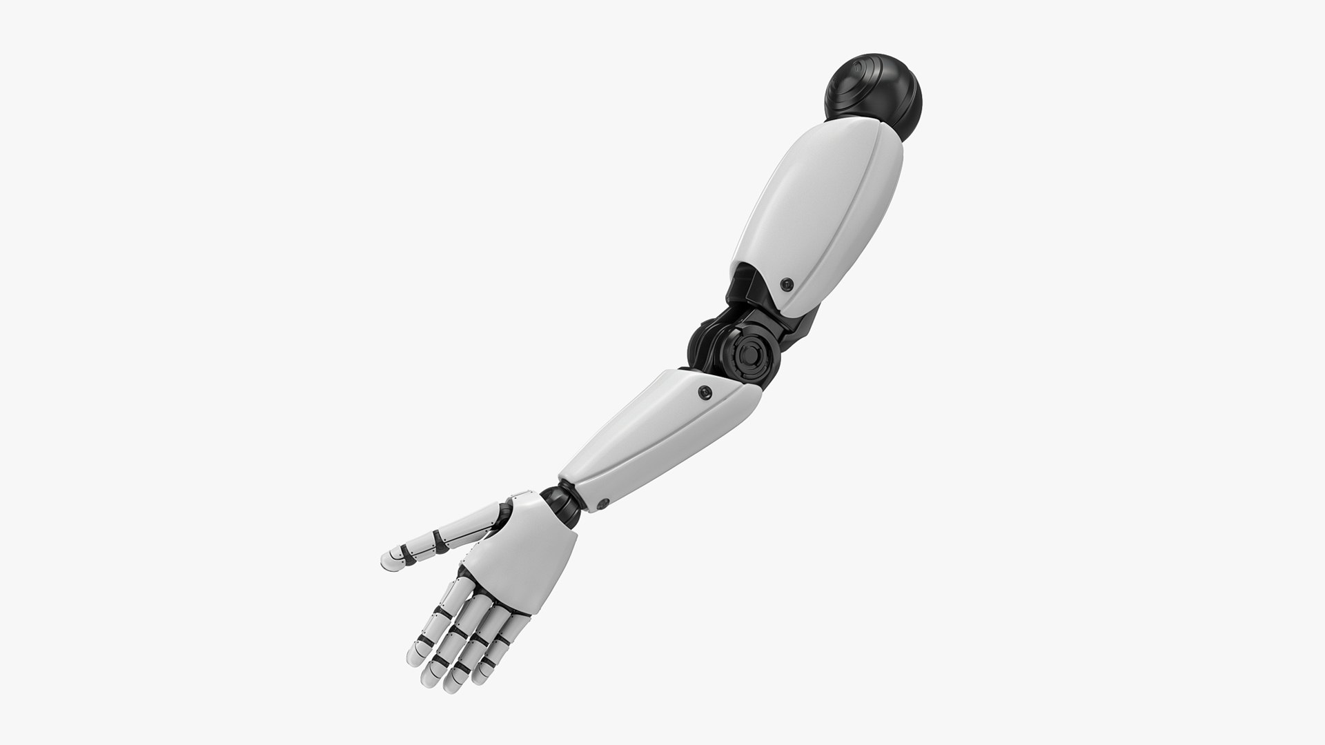 Futuristic Humanoid Robot Arm 3D model - TurboSquid 2095345