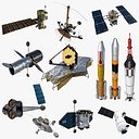 Satélites, telescópios e foguetes