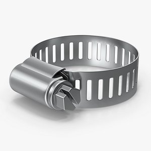 3D Metal Pipe Clamp