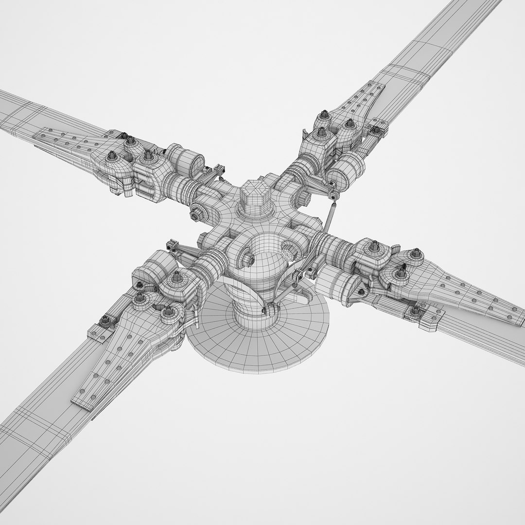 Blade helicopter 3D model TurboSquid 1315890