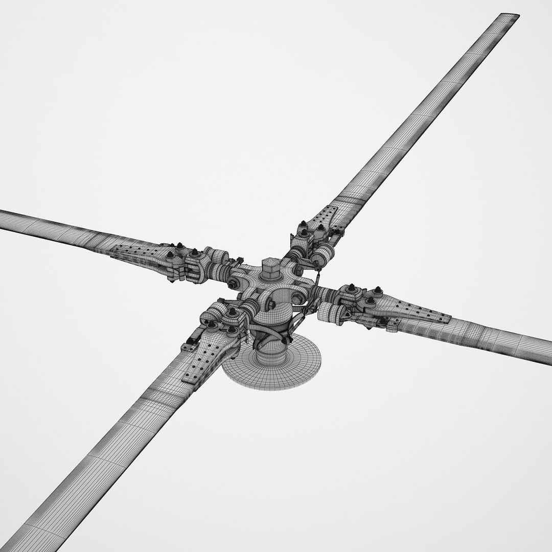 Blade helicopter 3D model TurboSquid 1315890