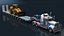 Camion lourd et chargeur