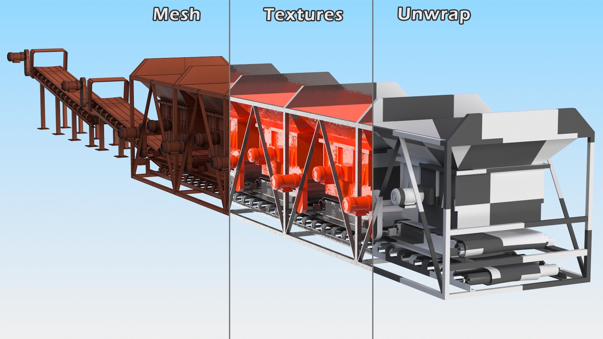 3D model Cold Aggregate Supply System - TurboSquid 1718406