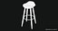 Bar Stools Collection 3D model