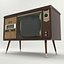 Console TV olimpica d'epoca